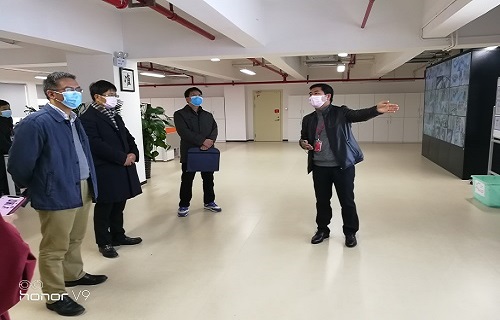 曹慧泉厅长调研三诺生物复工复产及疫情影响