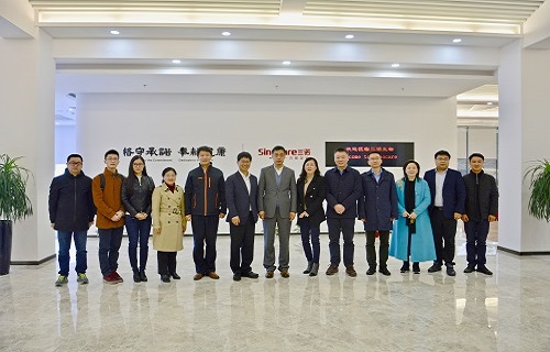 中国生物技术发展中心董志峰一行调研三诺生物