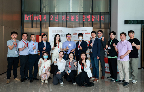 韩国贴敷式胰岛素泵公司EOFlow访问三诺生物