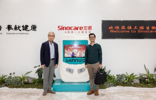 世界卫生组织代表到访三诺基金会 共话全球糖尿病公益防治新蓝图