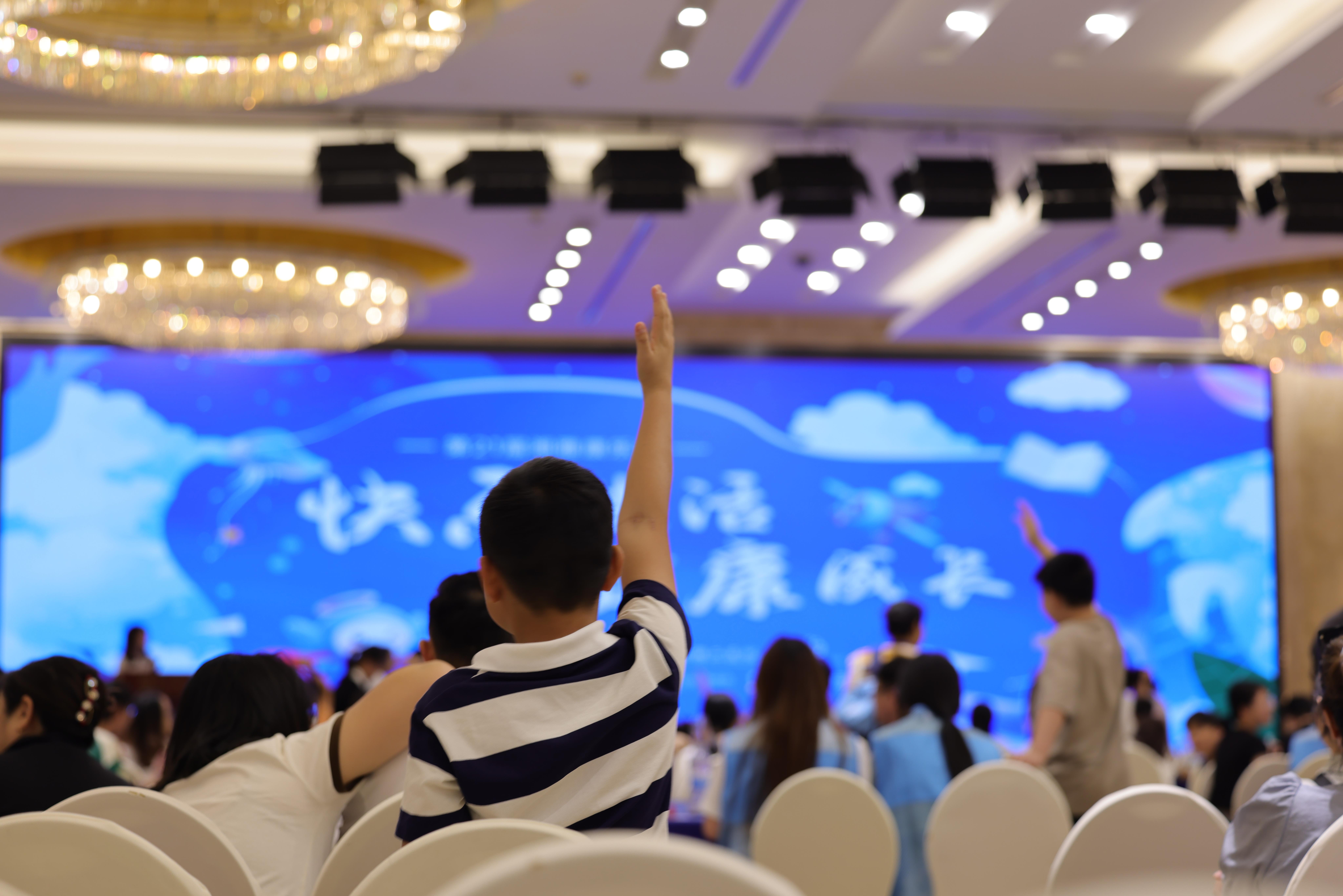 参营小糖宝们积极互动