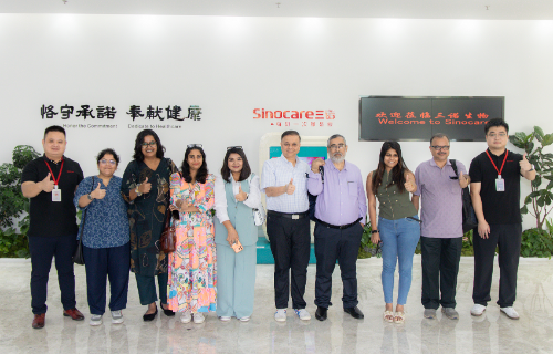 Kolkata Media Delegation Visits Sinocare to Explore China’s Innovations in Chronic Disease Management